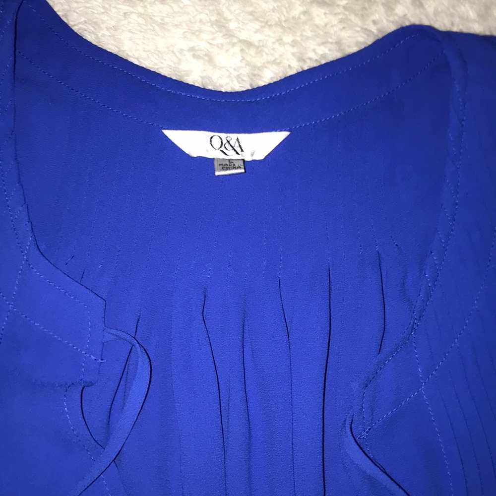 Q&A Flowy tank blouse